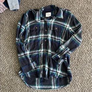 American eagle oversized flannel